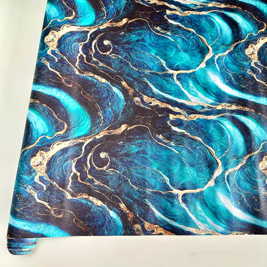 Aegean Marble PU Roll  46cm x 135cm