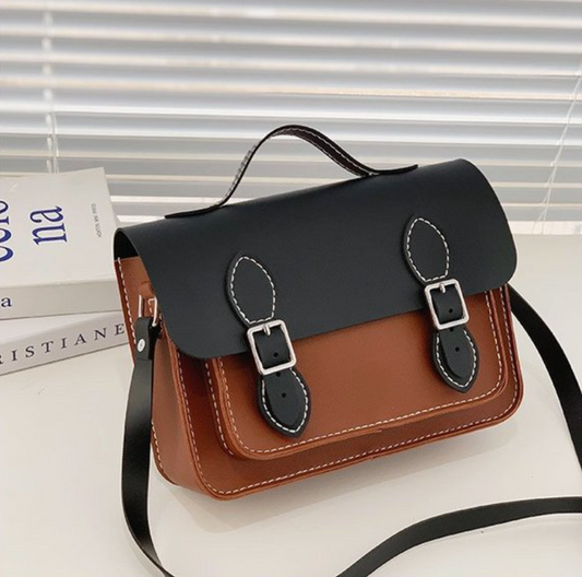 Sew Lisa Lam Roomy Satchel Kit - Chocolate & Black