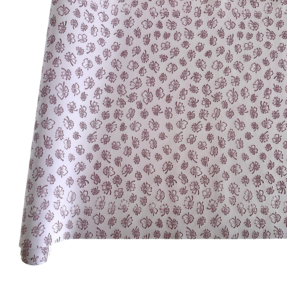 Lucky Clover PU Roll - LILAC 46cm x 135cm