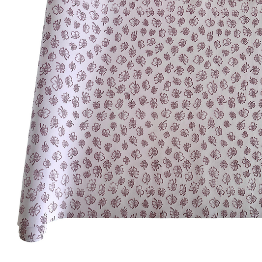 Lucky Clover PU Roll - LILAC  46cm x 135cm