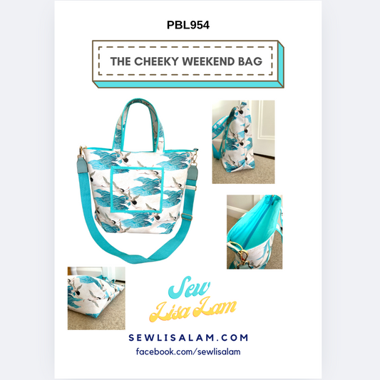 The Cheeky Weekend Bag Pattern Booklet