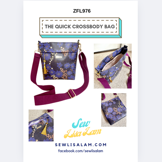 The Quick Crossbody Bag Pattern Booklet