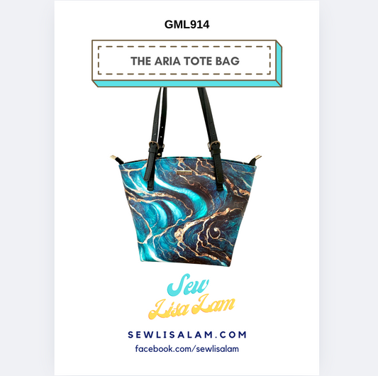 The Aria Tote Pattern Booklet