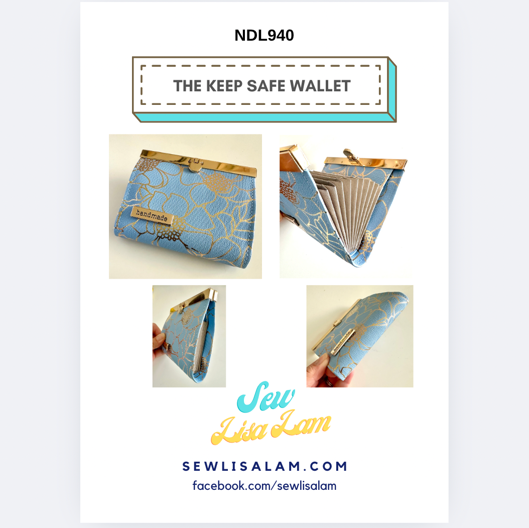 SILVER Keep Safe Wallet Frame - 11.5cm