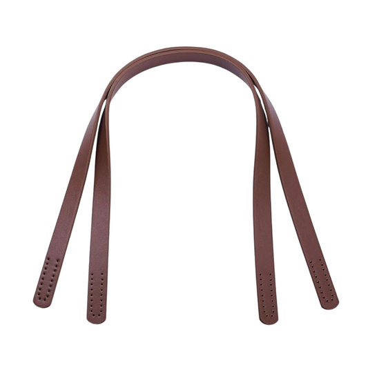 Sew-on Quickstep Bag Straps - DARK BROWN