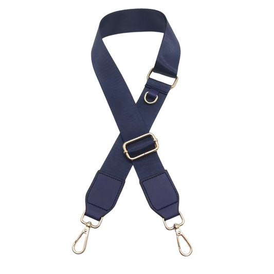 Adjustable Wide Crossbody Strap  130cm x 3.8cm - NAVY