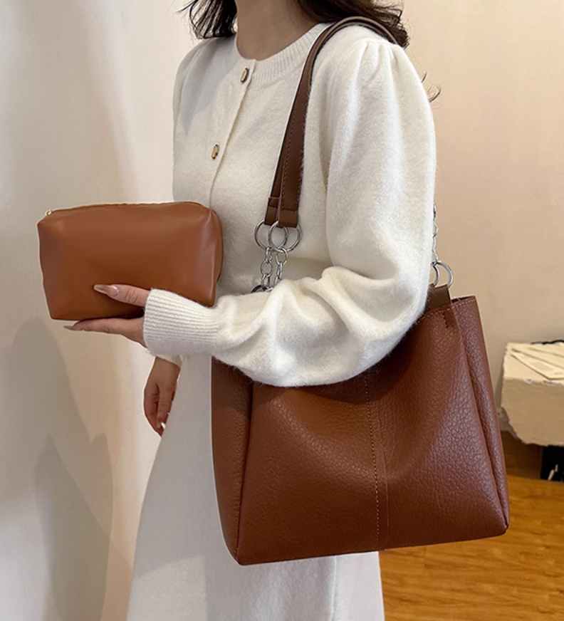 Sew Lisa Lam Charlie Tote Kit - Chocolate