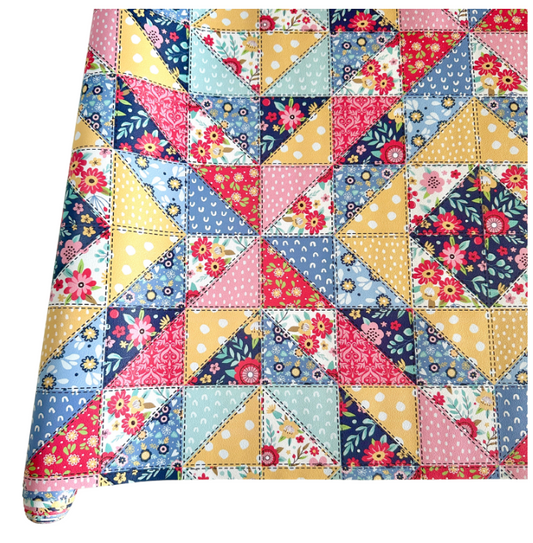 Pollyanna Patchwork PU Roll -  46cm x 135cm