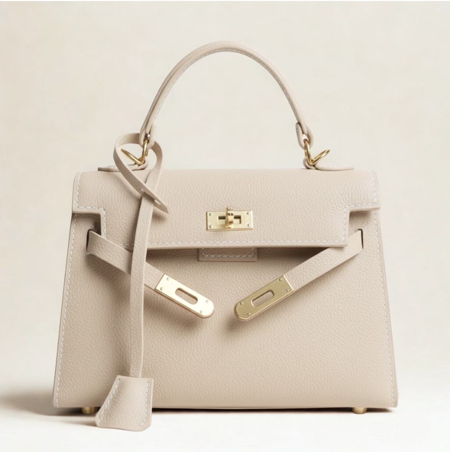 Sew Lisa Lam Gabrielle Handbag Kit - Alabaster
