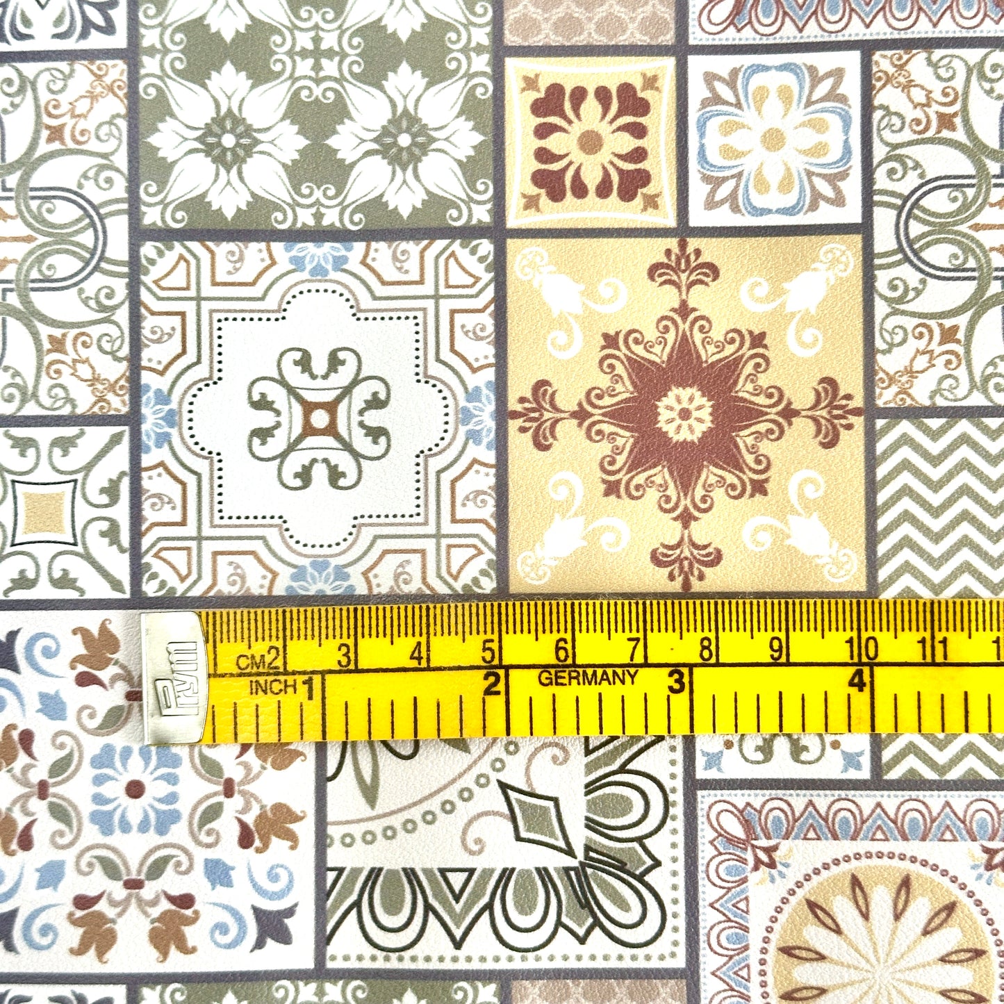 Spanish Tile PU Roll -  46cm x 135cm