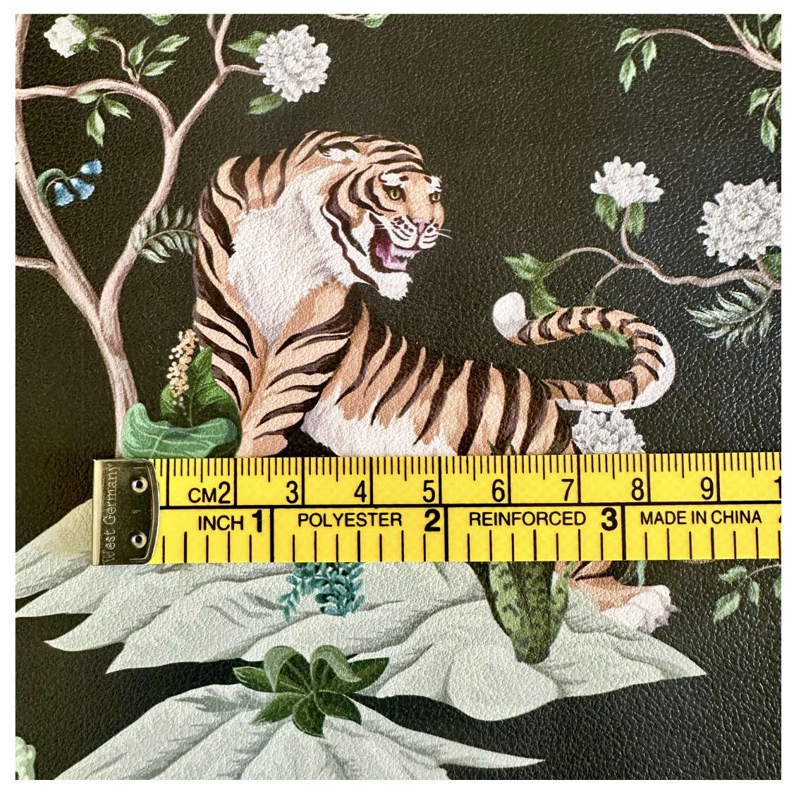 Jade Tigers PU Roll  46cm x 135cm