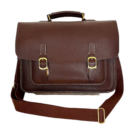 Sew Lisa Lam Large Metro Satchel Kit - Walnut Brown