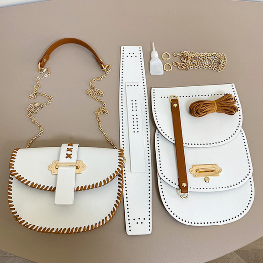 Sew Lisa Lam Palma Saddle Bag Kit - Ivory