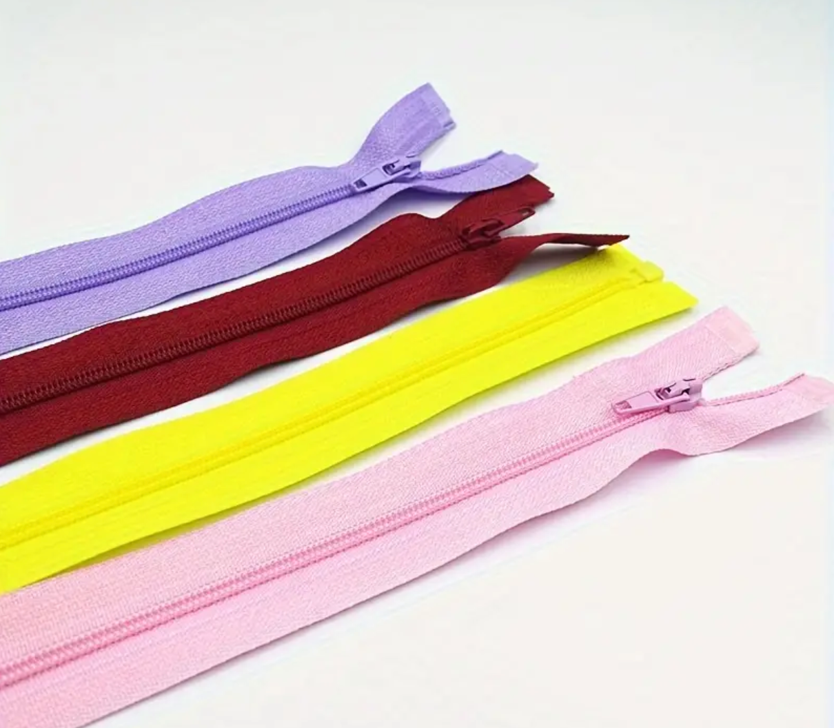 15 Pack - 50cm (19 11/16") All Purpose Nylon Zips