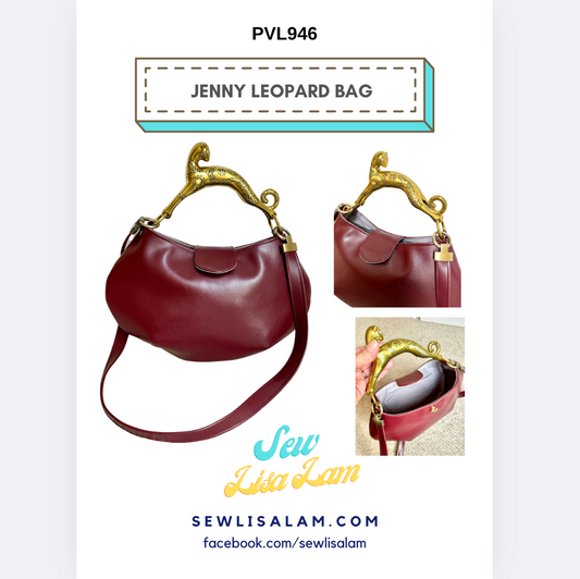 The Jenny Leopard Bag Pattern Booklet