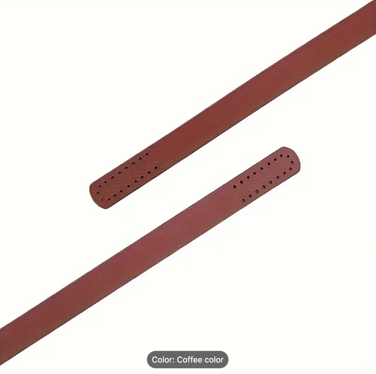 Sew-on Quickstep Bag Straps - Mid BROWN