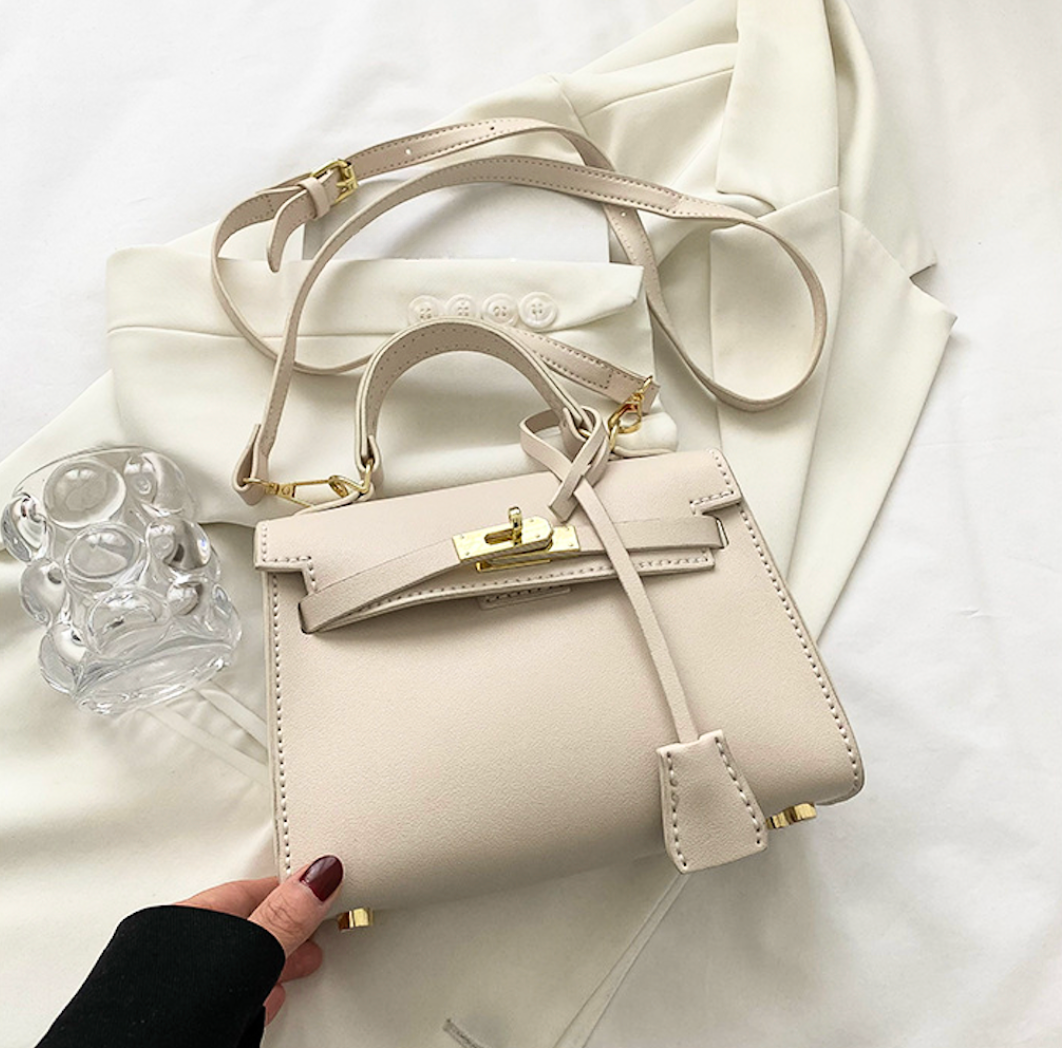 Sew Lisa Lam Gabrielle Handbag Kit - Alabaster
